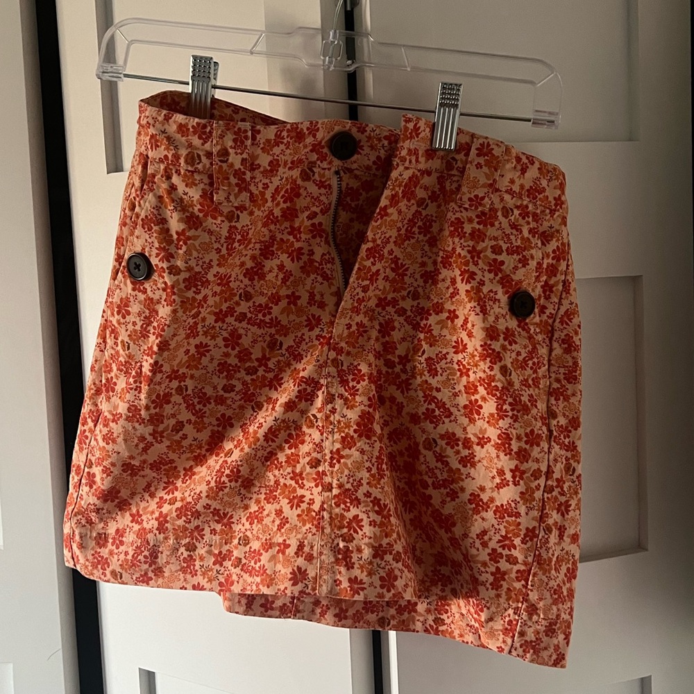 Wild Fable Orange Skirt